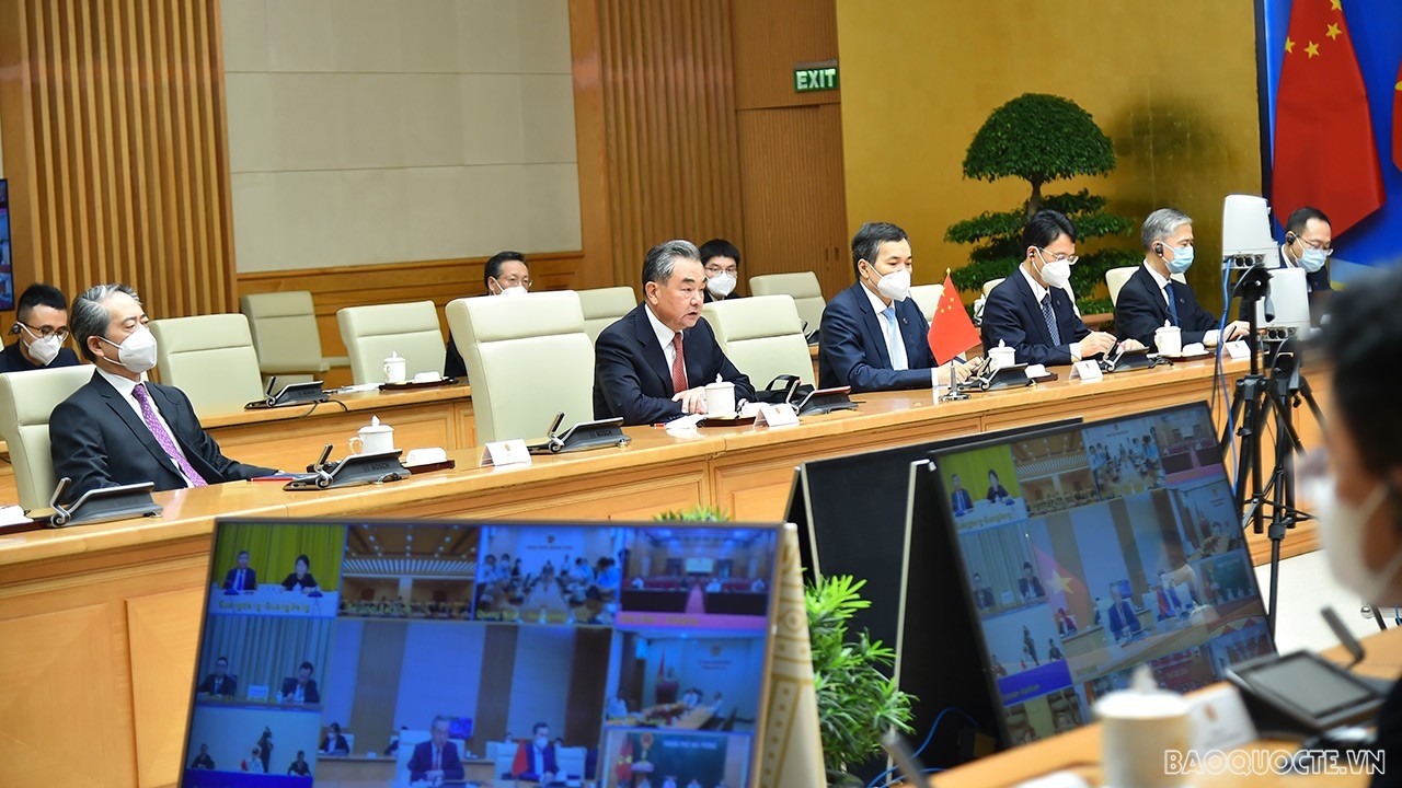 越中双边合作指导委员会召开第十三次会议