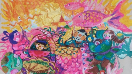 “欢度中秋节”——G39画家小组的线上中秋节画展