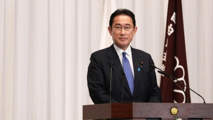 越南政府总理范明政致信祝贺岸田文雄当选日本首相