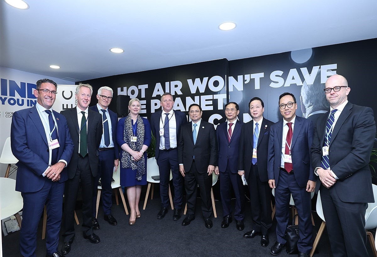 越南政府总理范明政会见全球风能理事会（GWEC）领导人