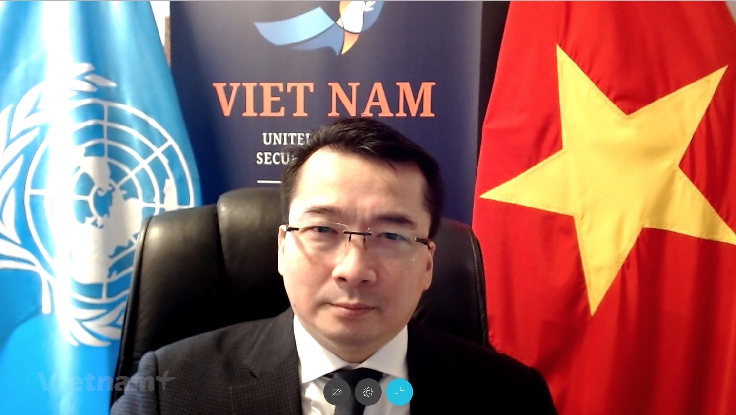 越南常驻联合国代表团副团长范海英大使
