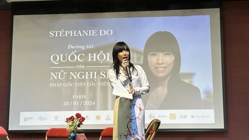 第一位越裔法国女议员与旅法越南人社群分享成功秘诀