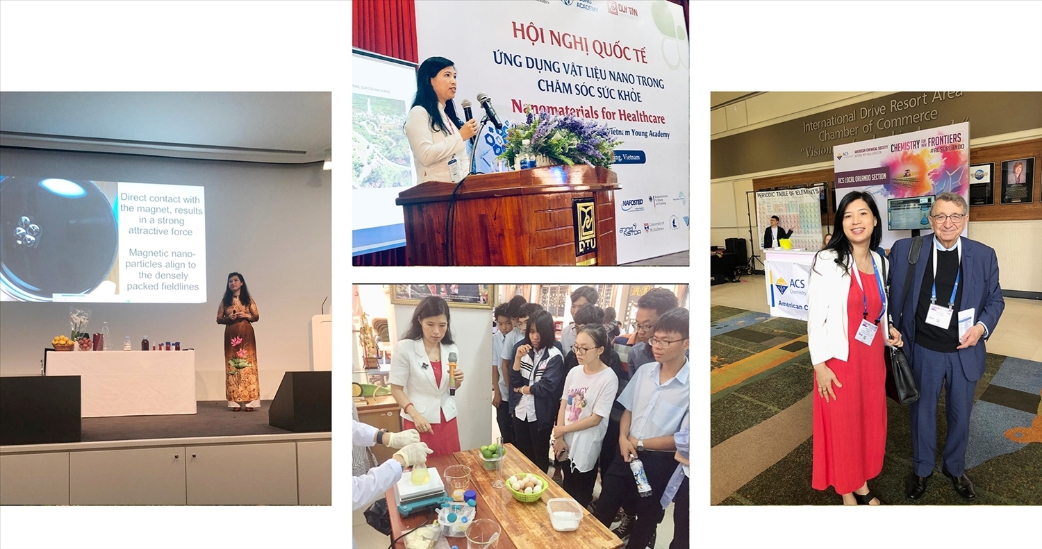 越南女教授阮氏金清荣获“国际纯粹与应用化学联合会奖项”。