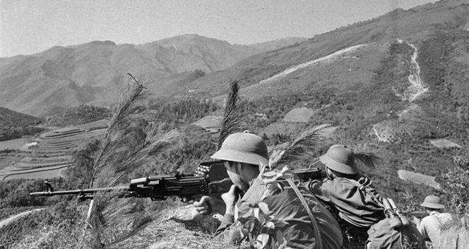 1979年2月17日至18日，谅山军M123师团1号小团1号大队战士英勇作战，在无名山歼灭数百名敌人。（图：龙山/越通社）