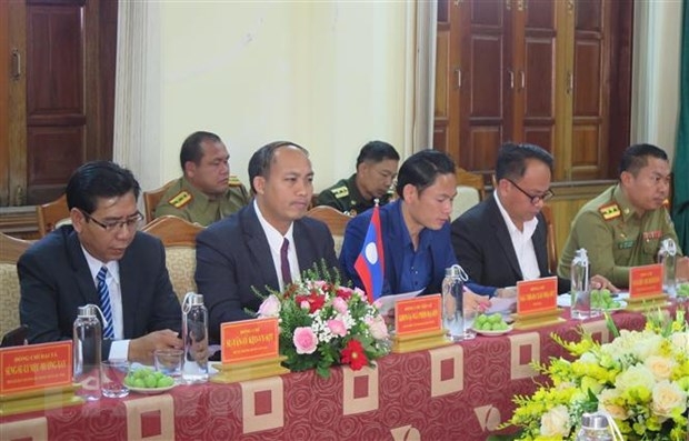 老挝阿速坡省的边境事务委员会。