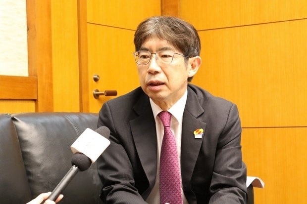 日本驻东盟大使木谷正彦。