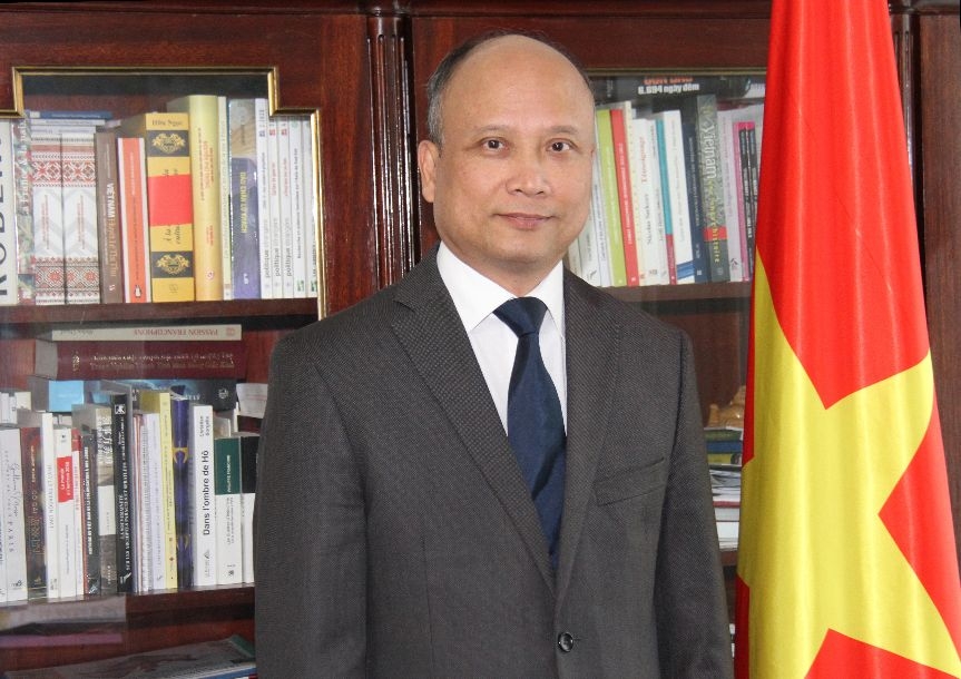 越南驻法国大使丁全胜。