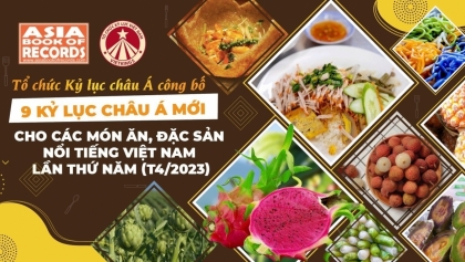 越南饮食领域达到50项亚洲纪录