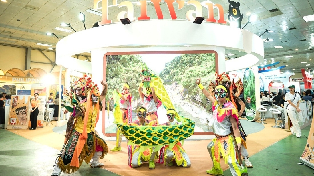 在 2024 年河内国际旅游博览会体验中国台湾文化