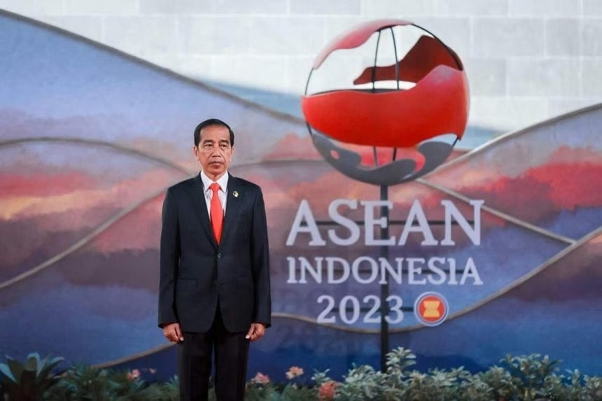 印度尼西亚总统佐科·维多多是主办5 月 9 日至 11 日第42 届东盟峰会的东道国领导人。 （来源：海峡时报）