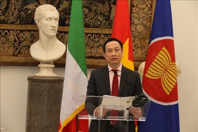 越南驻意大利大使杨海兴。（资料图：海玲/越通社驻意大利记者）
