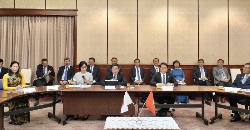 平定省投资促进代表团赴日本大阪开展工作。（图：平定省党委）
