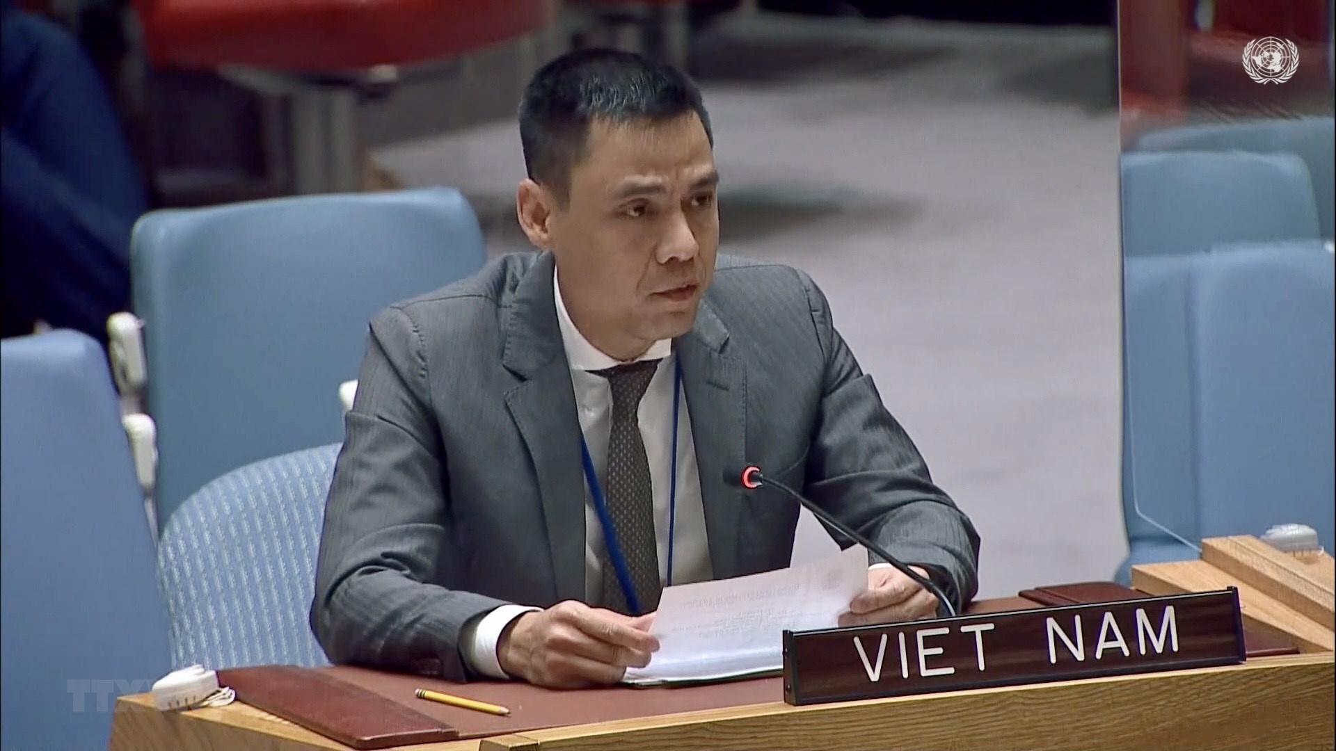 越南常驻联合国代表团团长邓黄江