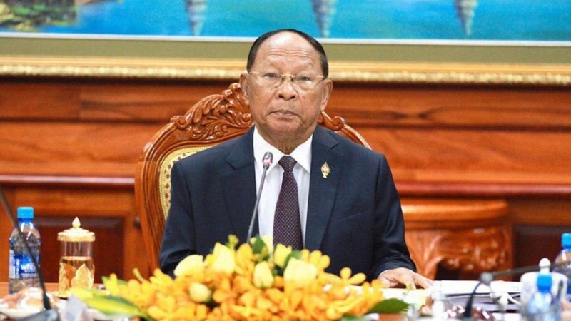 柬埔寨国会主席韩桑林