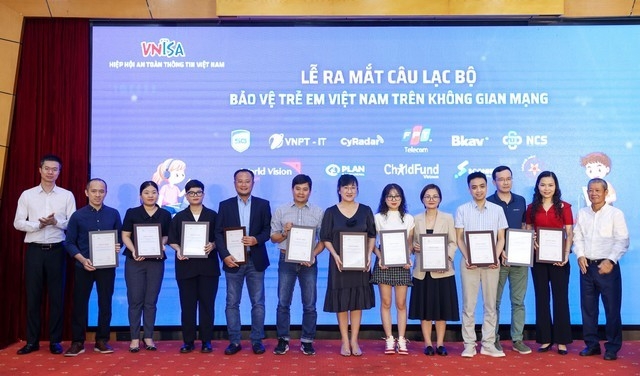 越南儿童网络保护俱乐部正式亮相。（图：VGP/HM）