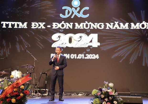 旅居柏林的越南企业举行新年见面会