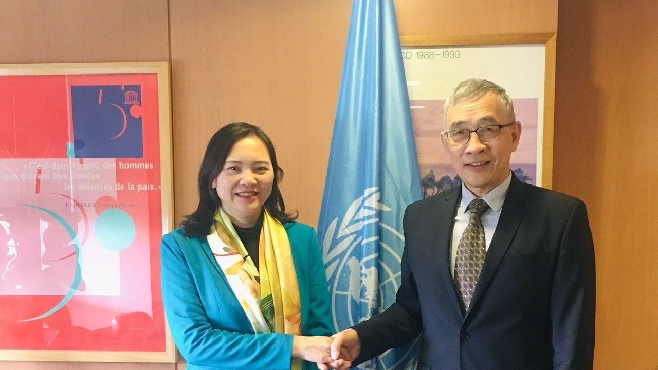 越南与联合国教科文组织的合作是值得推广和分享经验的典范