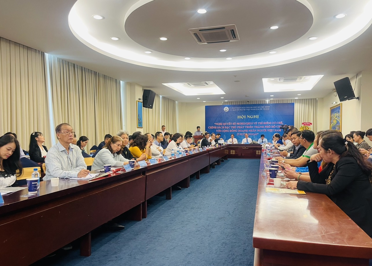海外越南人参与为胡志明市贡献智慧和资金