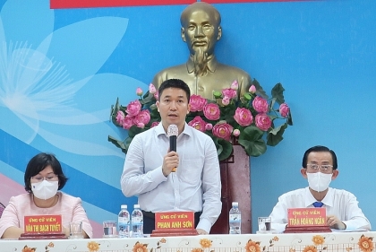 胡志明市4号选举单位第15届国会代表候选人希望为当地作出贡献