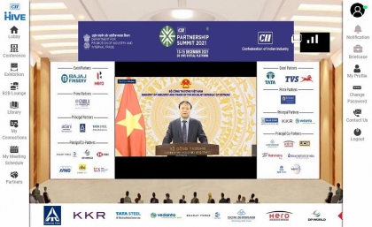 至2022年越南-印度贸易额可实现150亿美元的目标