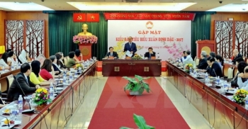 胡志明市领导会见回国参加“2017年家乡之春”活动的越侨同胞