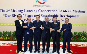 湄公河-澜沧江合作第二次领导人会议圆满落幕