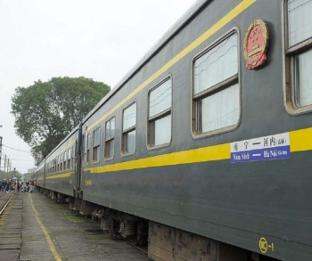 铁路业运行河内-北京国际联运火车