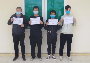 谅山省抓获非法入境的4名中国公民