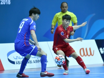 越南队进入亚洲室内五人制足球锦标赛八强