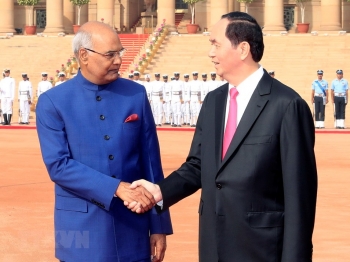 国家主席陈大光会见印度领导人