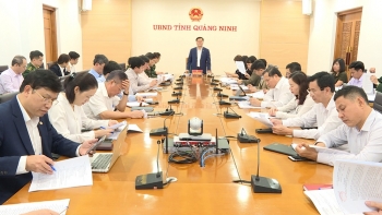 广宁省审查第六届越中边境交流的准备工作