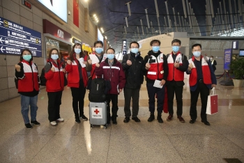 中国红十字会志愿专家团队支援意大利抗击疫情