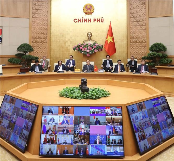 越南政府总理出席应对新冠肺炎疫情的G20视频峰会