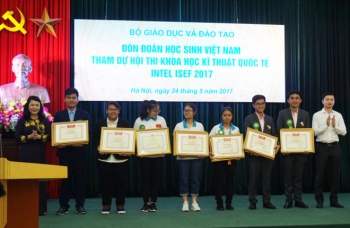 越南在2017年英特尔国际科学与工程大奖赛排名第三