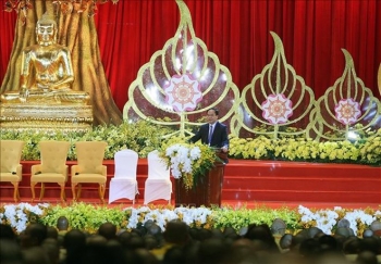政府宗教委员会主任会见中国、老挝、柬埔寨、泰国等国佛教代表团