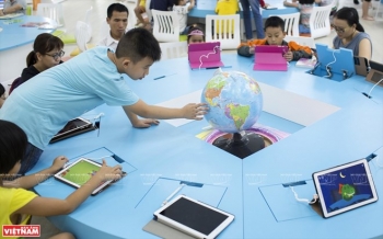胡志明市首家现代化电子图书馆——S.hub Kids少儿技术空间