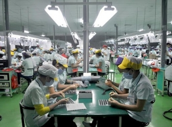 前4月中国是越南电脑和电子零件最大出口市场