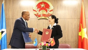 越南与圣卢西亚正式建立外交关系