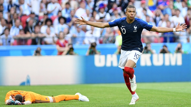 法国队4-3战胜阿根廷队晋级八强