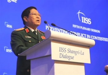 2019年香格里拉对话：越南防长吴春历支持以和平对话方式解决争端