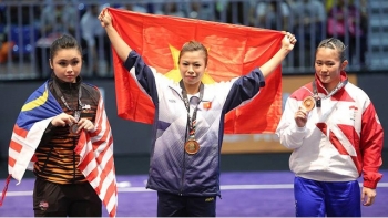 第29届东南亚运动会：越南选手继续在乒乓球、武术及足球赛场发挥能力