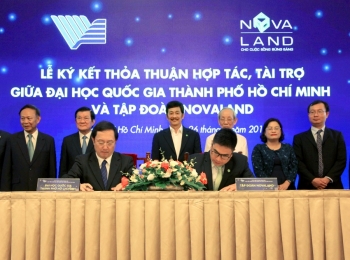 Novaland集团向胡志明市国家大学发展基金赞助100亿越盾