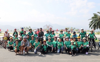 为亚洲儿童体育计划骑行筹款活动