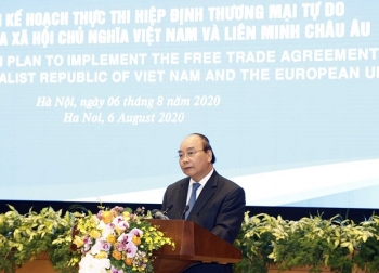 阮春福总理：EVFTA就像一条高速公路一样使越南和欧盟走得更近