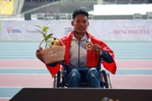 ASEAN Para Games 2017：武文松获得两枚金牌