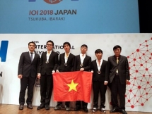 四名越南学生在国际信息学奥林匹克竞赛获奖