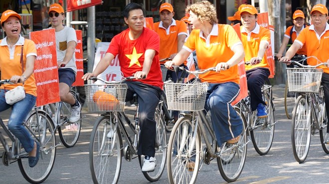 许多特色文化活动亮相海防“荷兰日”活动