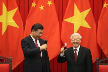 中国领导人就越南国庆74周年向越南领导人致贺电