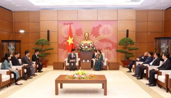 越南国会常务副主席丛氏放会见日本医疗专家团