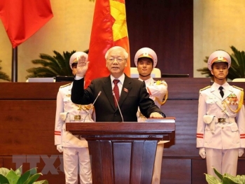 世界各国领导人继续向越南新任国家主席阮富仲致贺电